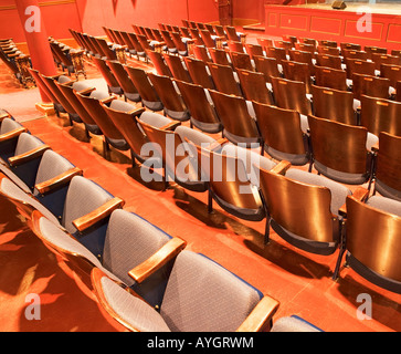 theater seating Stock Photo
