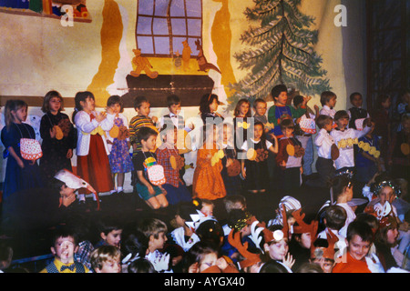 Nativity Play at Primary School Stock Photo