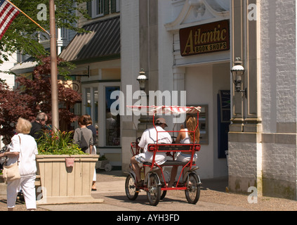 Cape May NJ USA street scene Stock Photo