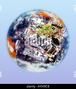 Global Chaos Stock Photo