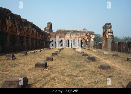 Adina mosque, Pandua, West Bengal, India Stock Photo