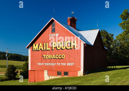 Mail Pouch Barn Lanesville Indiana Stock Photo