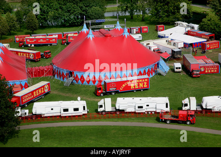 Circus Renz is the biggest circus in Holland Stock Photo