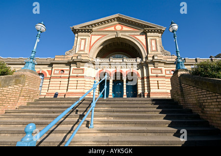 Alexandra Palace Palm Court entrance Haringey London Stock Photo