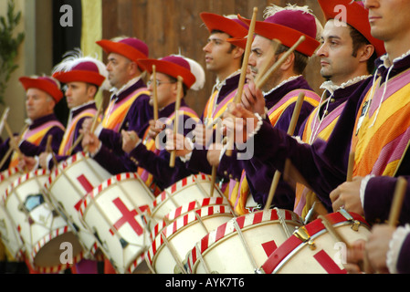 Sansepolcro Palio da Balestra September 2006 Tuscany Italy Stock Photo