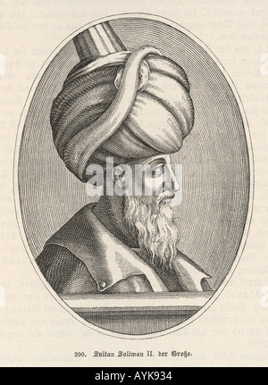 Suleiman The Magnificent Stock Photo