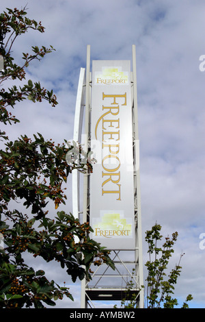 Freeport Retail Park Glasshougton Castleford Stock Photo