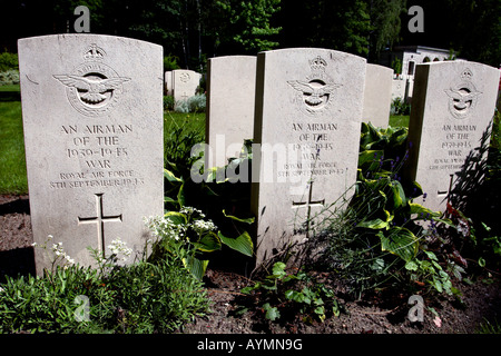 Graves of Commonwealth air crews, Berlin, Germany Stock Photo