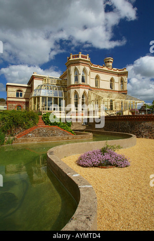 The privately owned Reeve Castle near Zeal Monachorum in Devon UK Stock Photo