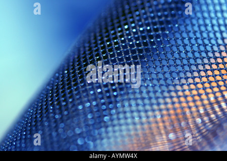 Blue net perfect for background use or as a wallpaper Stock Photo