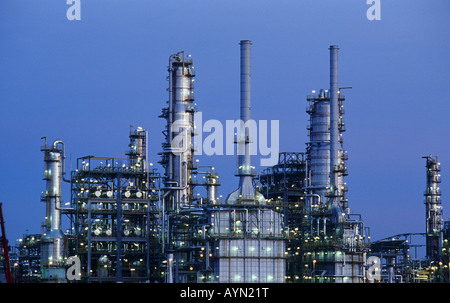 oil refinery in Leuna, Saxony-Anhalt, Germany Stock Photo