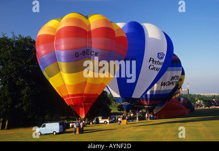 Hot air Balloon festival Birmingham UK Stock Photo