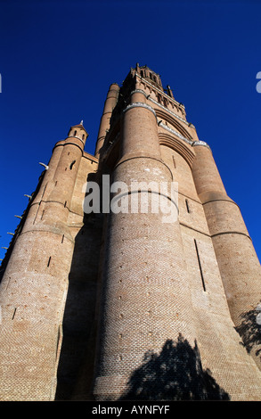 SAINTE-CECILE GOTHIC CATHEDRAL 13th Century ALBI MIDI-PYRENEES FRANCE Stock Photo