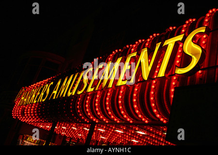 Harkers Amusements in Rhyl Stock Photo