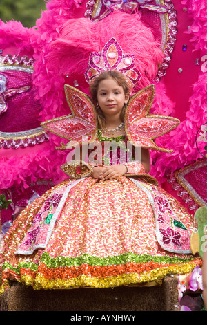 Christmas parade, San Juan, Puerto Rico Stock Photo