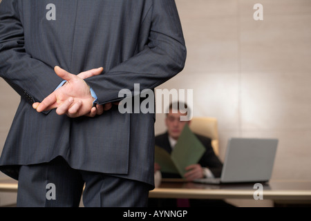 Two businessmen having a meeting Stock Photo