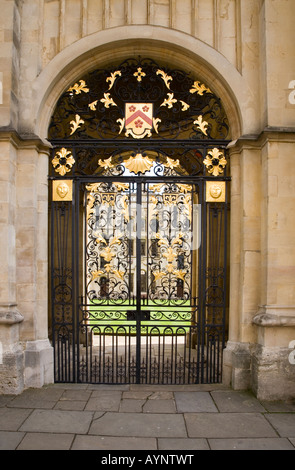 Entrance gate to All Souls Collage Oxford Stock Photo