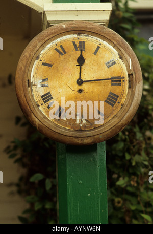 Rowing Club clock Stock Photo