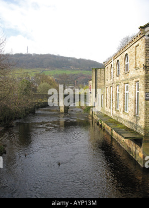 UNITED KINGDOM. Hebden Bridge in Yorkshire Stock Photo - Alamy