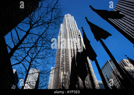 RCA Building - Rockefeller Center - 30 Rockefeller Plaza, New York, USA ...