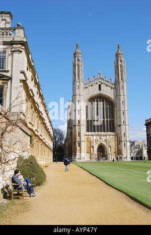 King's College Chapel, King's College, Cambridge, Cambridgeshire, England, United Kingdom Stock Photo