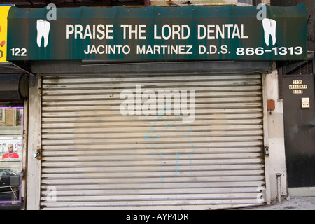 Praise The Lord Dental New York City Stock Photo