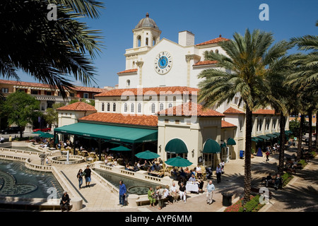 City Place and Harriet Himmell Theater West Palm Beach Florida Stock Photo