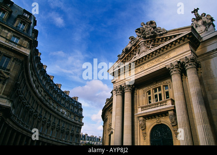 La Bourse de Commerce home of the French Stock Exchange Paris France Stock Photo