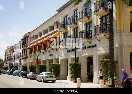 City Place West Palm Beach Florida Stock Photo