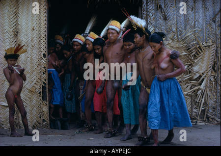 COLOMBIA Vaupes Region Turkano Tribe Stock Photo