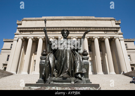 Low Library by McKim, Mead and White, at Columbia University, New York City Stock Photo