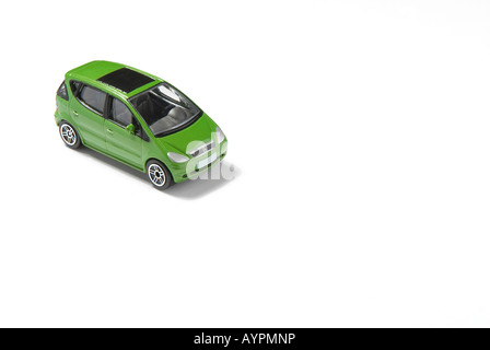 toy mercedes benz car on white background Stock Photo