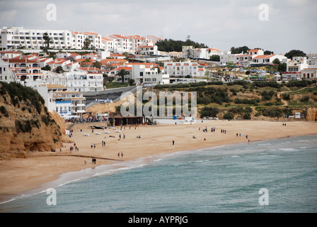 Portugal, Allbufeira town and fisherman beaches Stock Photo