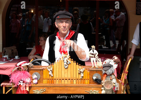 Organist, Sacré-Coeur, Paris, France Stock Photo