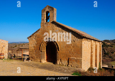 Chapel, Sos Del Rey Catolico, Zaragoza Province, Aragón, Spain, Europe Stock Photo