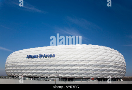 Allianz Arena, football stadium in Munich, Bavaria, Germany Stock Photo