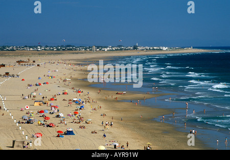 La Fontanilla Beach - Conil de la Frontera, Spain. 4K Walk tour 