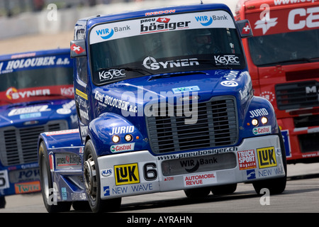 Truck race, Track Grand Prix, Nuerburgring Racetrack, Germany Stock Photo