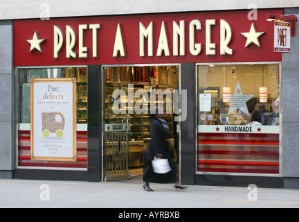 Pret a Manager Stock Photo