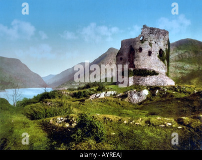 Dolbadarn Castle Llanberis Snowdonia North Wales Stock Photo