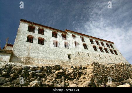 The impressive architecture of a monastery in the Ladakh, India Stock Photo