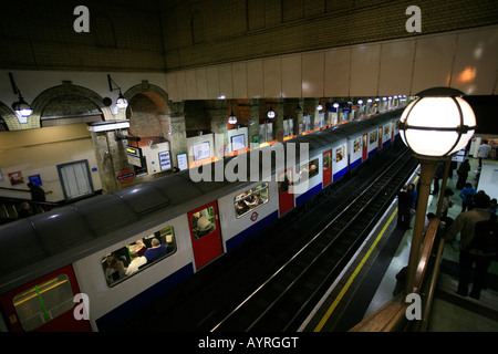 Gloucester Road tube station, London Underground connecting station, Circle and District Lines, London, England, UK Stock Photo