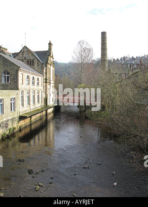 UNITED KINGDOM. Hebden Bridge in Yorkshire Stock Photo - Alamy