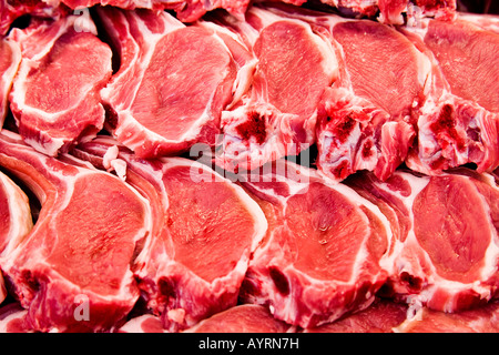 Lamb cutlets Stock Photo