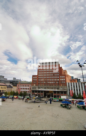 The Arbeiderpartiet Political Party Building At Youngs Torget Oslo Norway Stock Photo Alamy