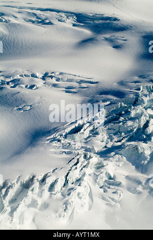 Icefall, Mt. Wildspitze, Oetztal Alps, Tirol, Austria, Europe Stock Photo