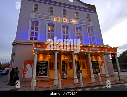 The Old Vic theatre, The Cut, Waterloo, London, UK Stock Photo