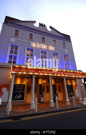 The Old Vic theatre, The Cut, Waterloo, London, UK Stock Photo