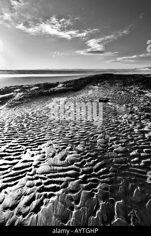 Beadnell Beach Northumberland looking south Stock Photo