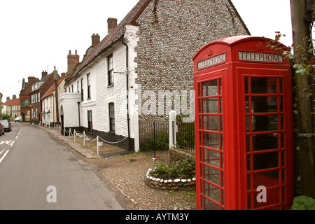 Norfolk Cley next the Sea high street former Fishermens Arms Stock Photo